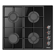 Hansa ploča za kuhanje BHKS620531, staklokeramika, 4 plina