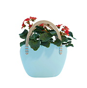 Flower bag tegla - boja plava