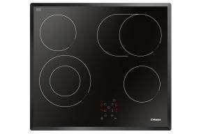 Hansa ploča za kuhanje BHC66706, staklokeramika, dvije proširene zone, 1x kružna