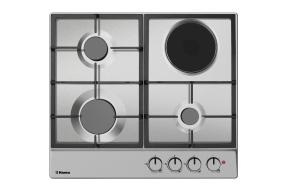 Hansa ploča za kuhanje  BHMI610302, komb,,3 plin+1 struja, inox, gus